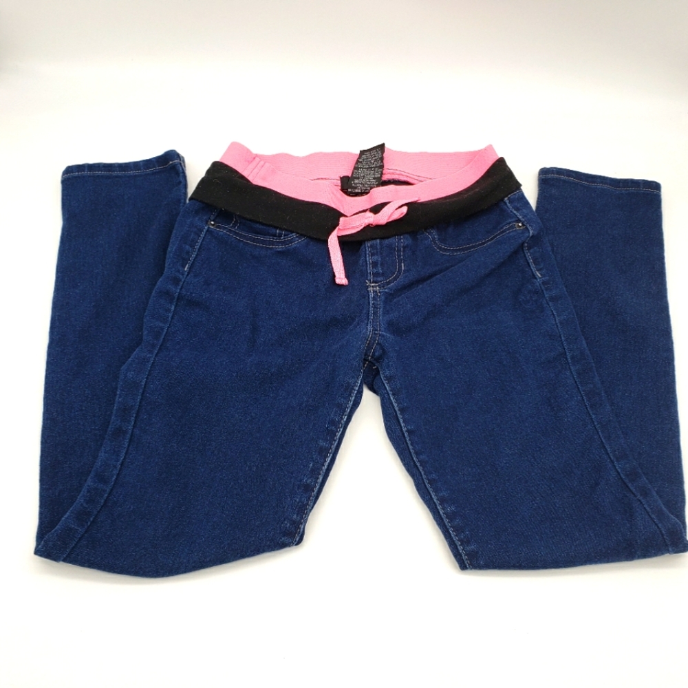 Girls Squeeze Elastic Waist Pants Stretch Size 12
